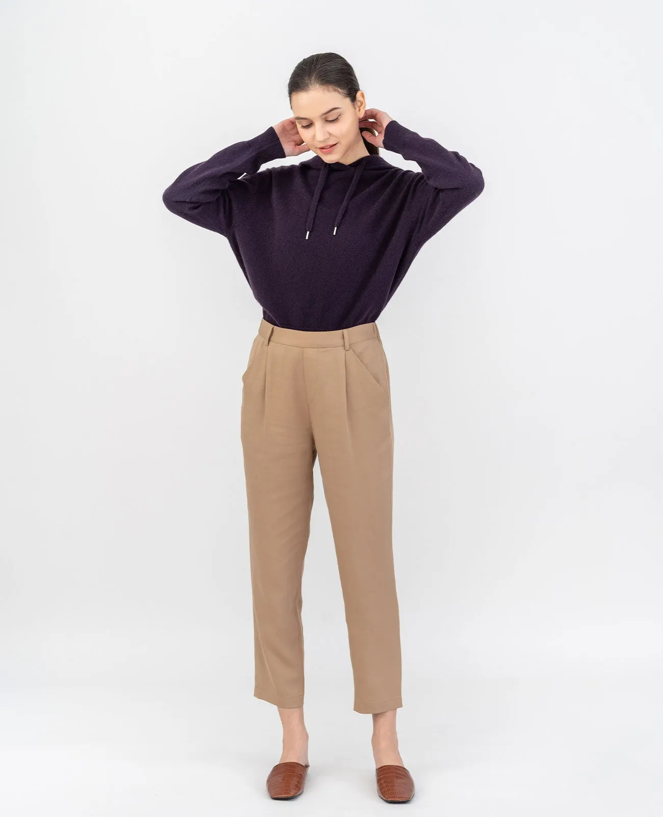 Tencel Relaxed Tailored Pant