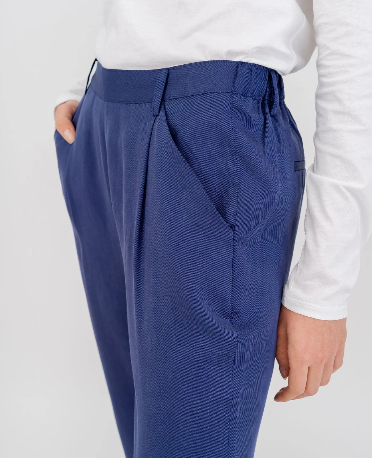 Tencel Relaxed Tailored Pant