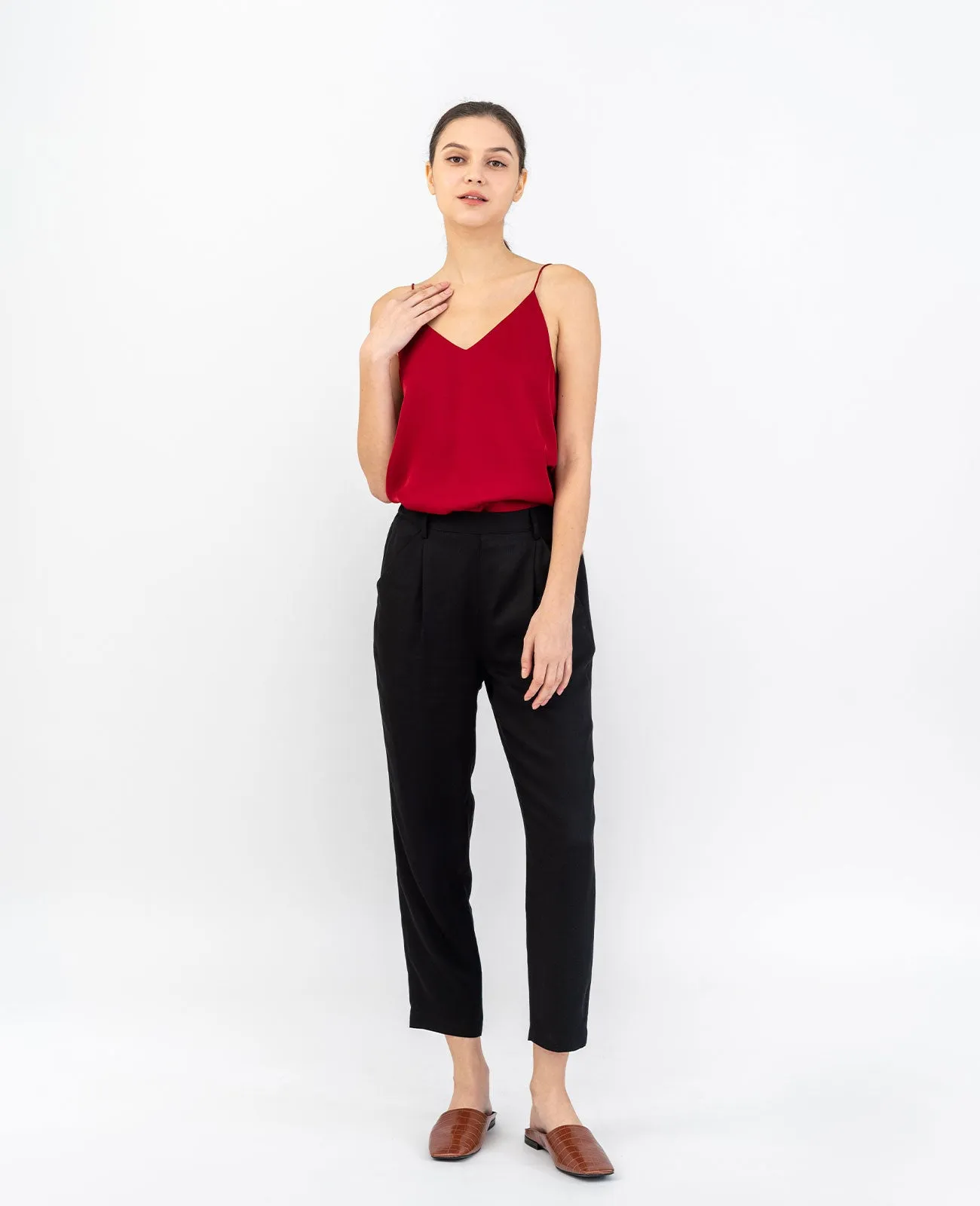 Tencel Relaxed Tailored Pant