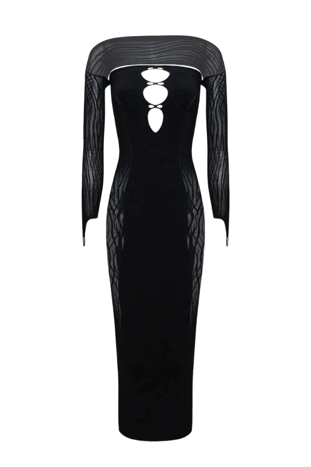 THE KRIPT - "Hexen" Dress - Shapewear Bodycon Stretch