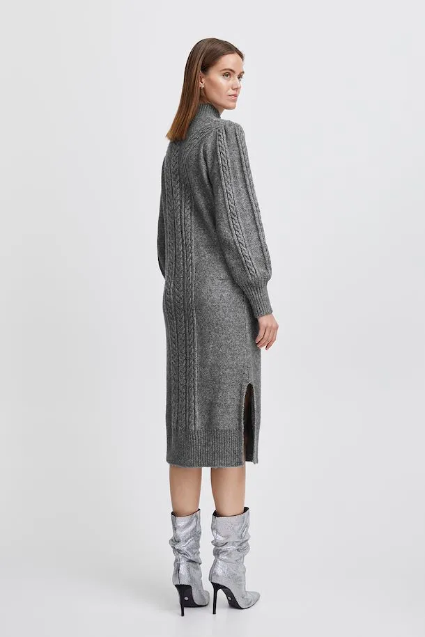 The Mania Cableknit Sweater Dress - PLUS