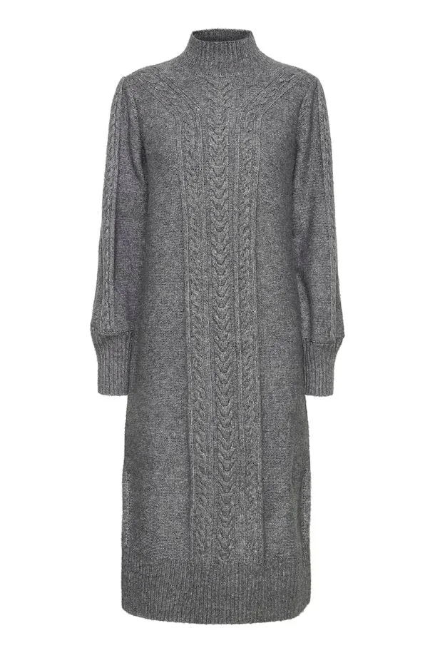 The Mania Cableknit Sweater Dress - PLUS