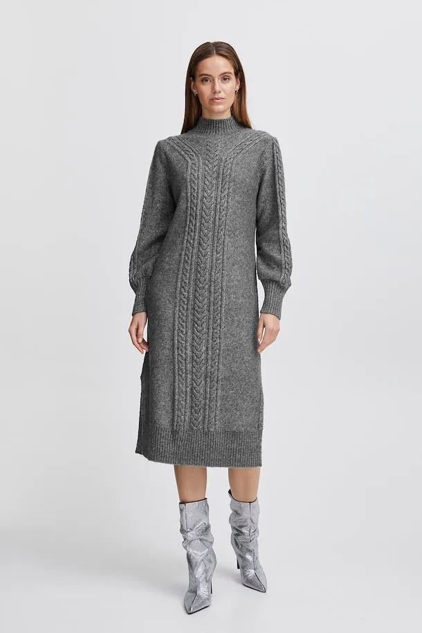 The Mania Cableknit Sweater Dress - PLUS