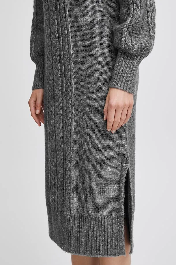 The Mania Cableknit Sweater Dress - PLUS