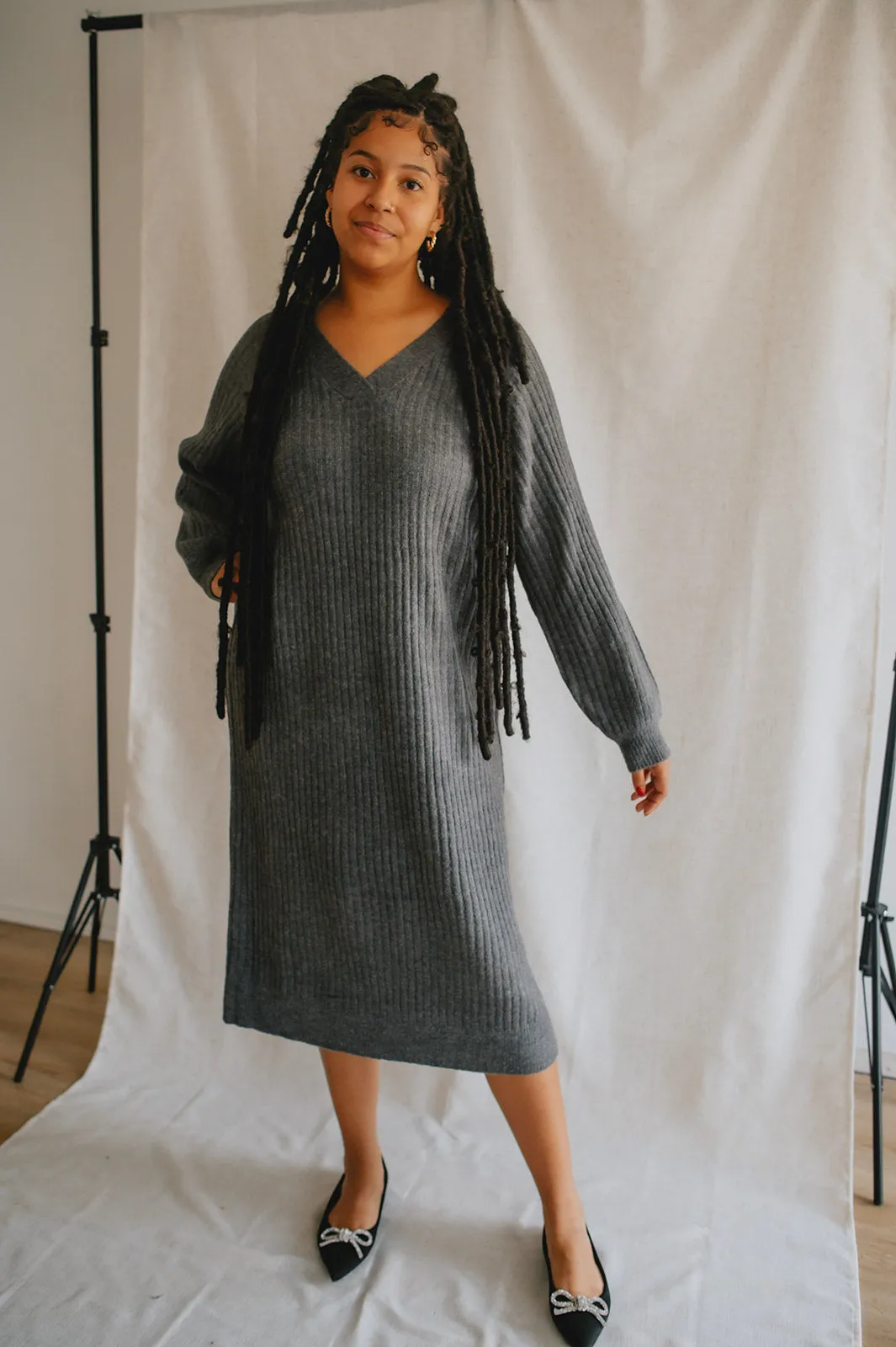 The Martha Sweater Dress