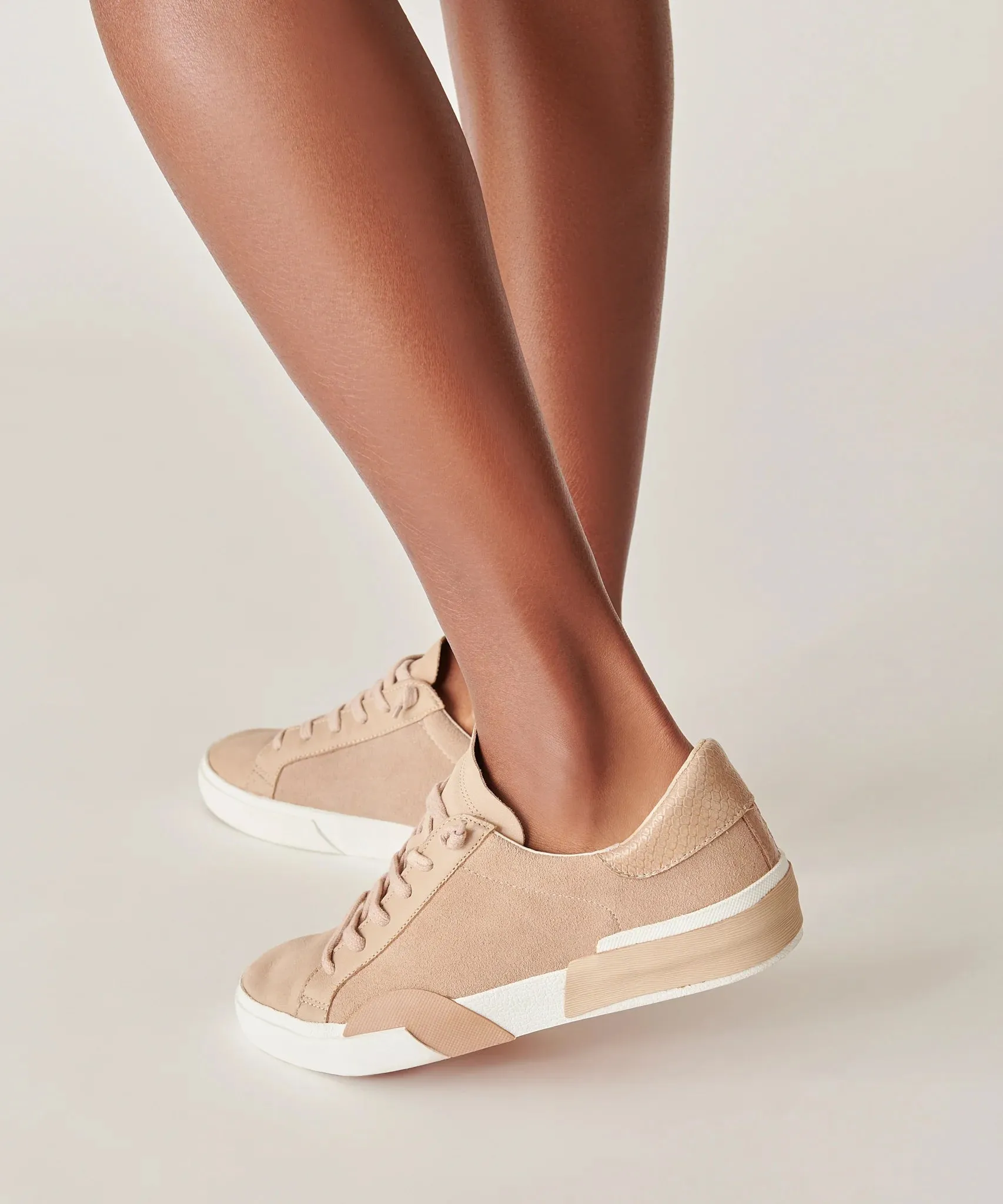 The Zina Sneakers by Dolce Vita - Dune Suede