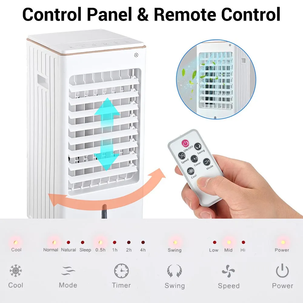 TheLAShop 65W Portable Evaporative Cooler Remote Control 3L Tank