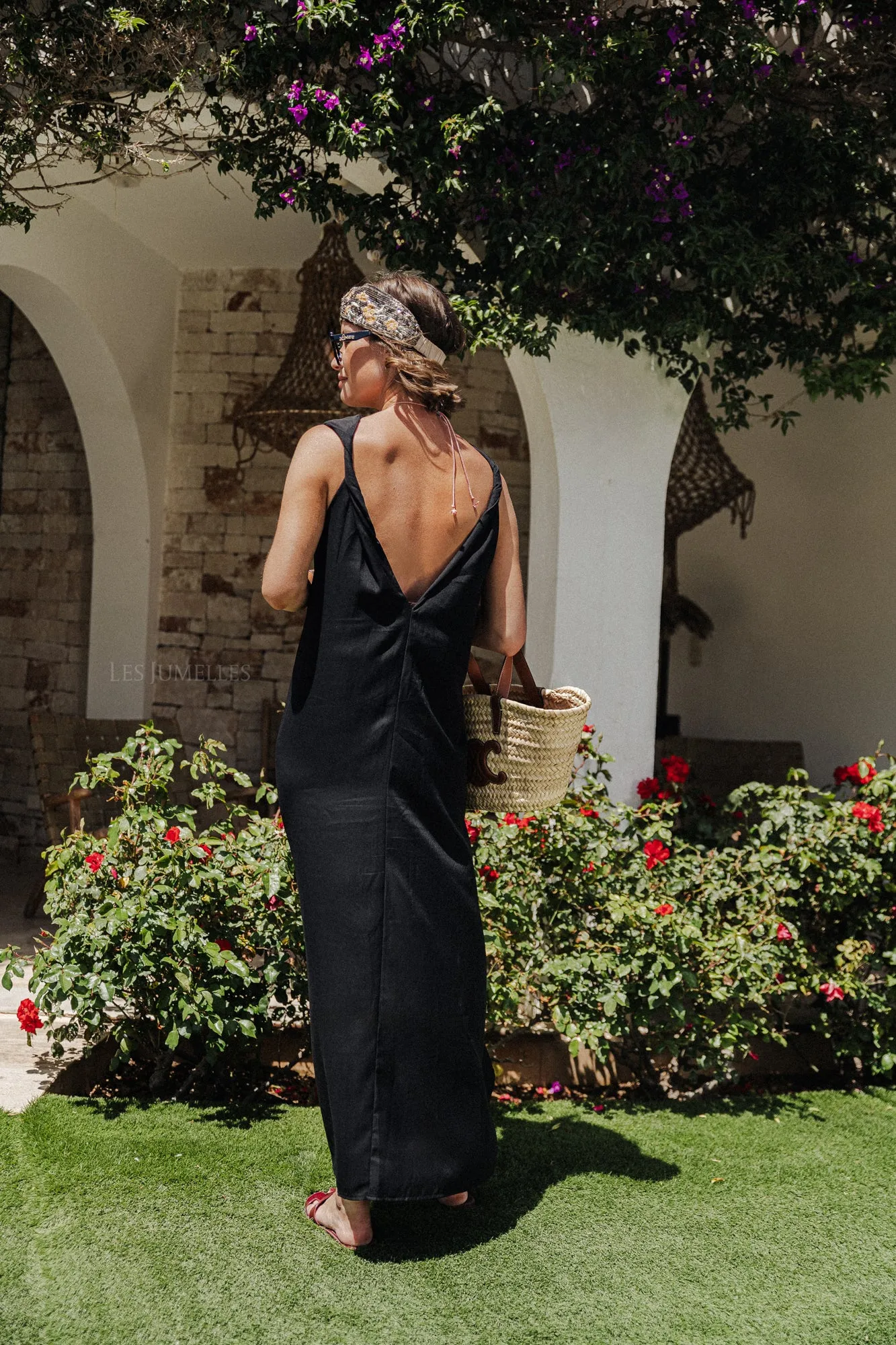 Tillie maxi dress black