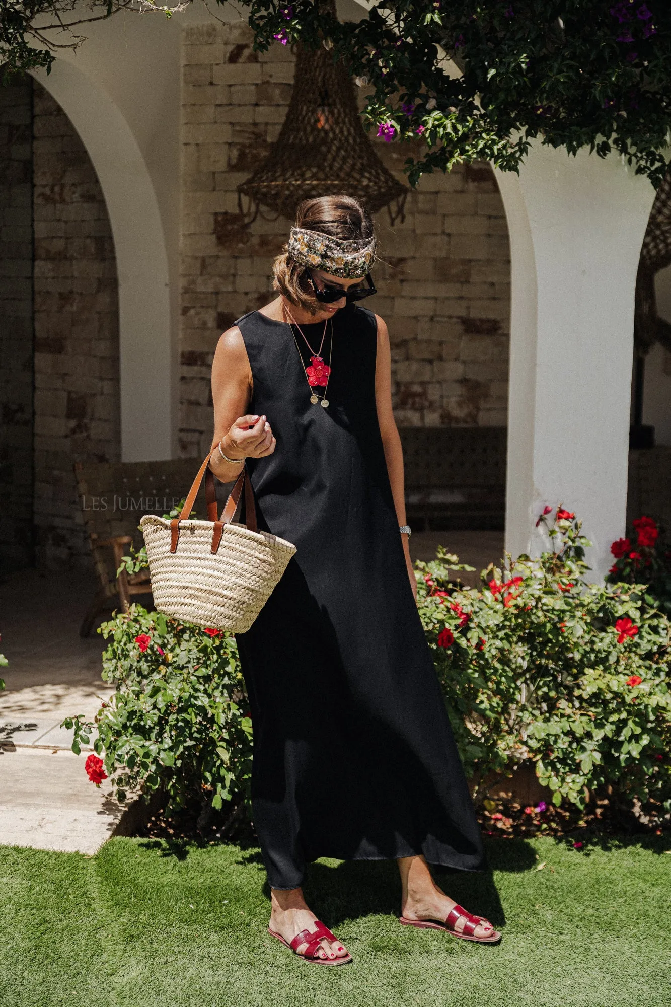 Tillie maxi dress black