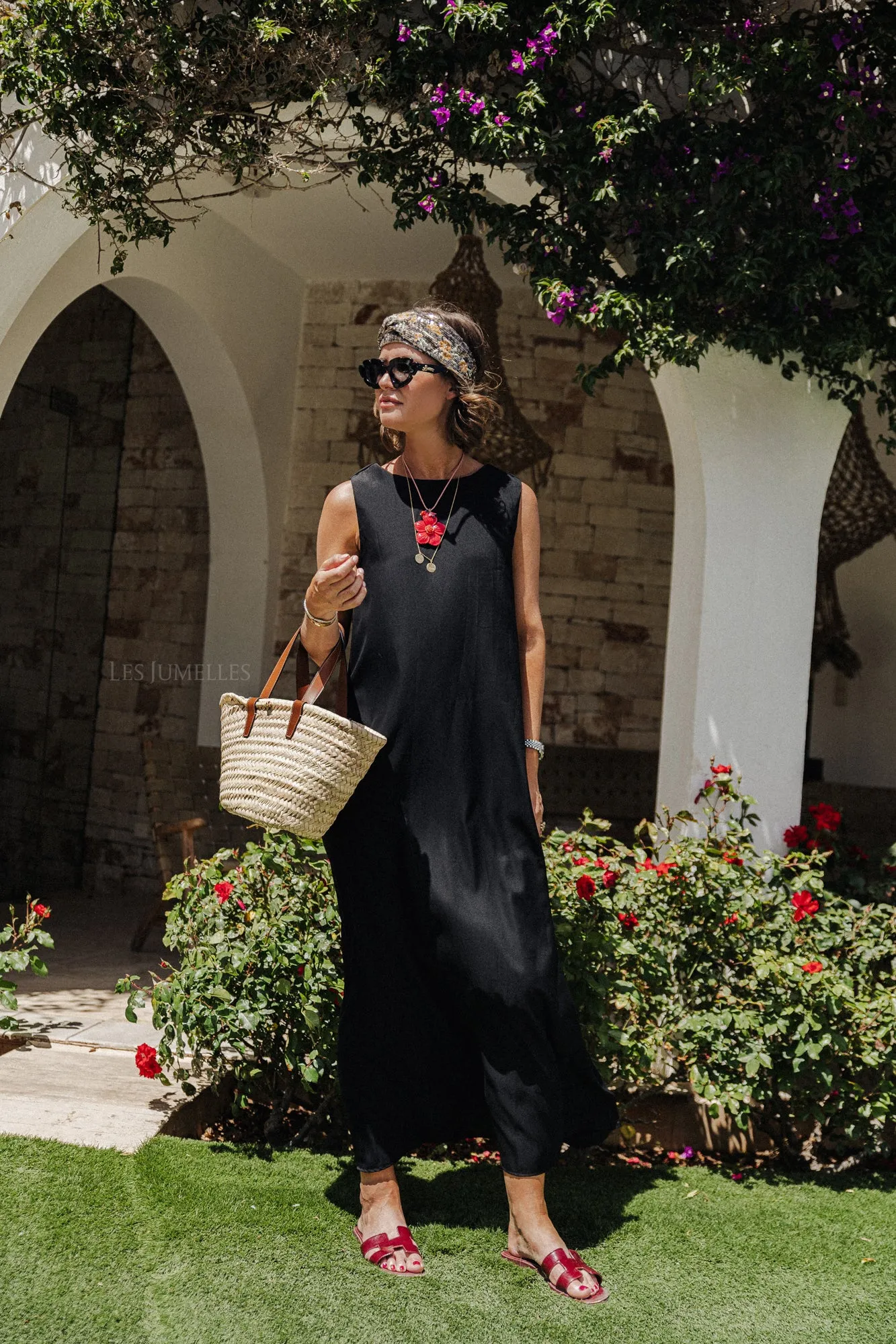 Tillie maxi dress black