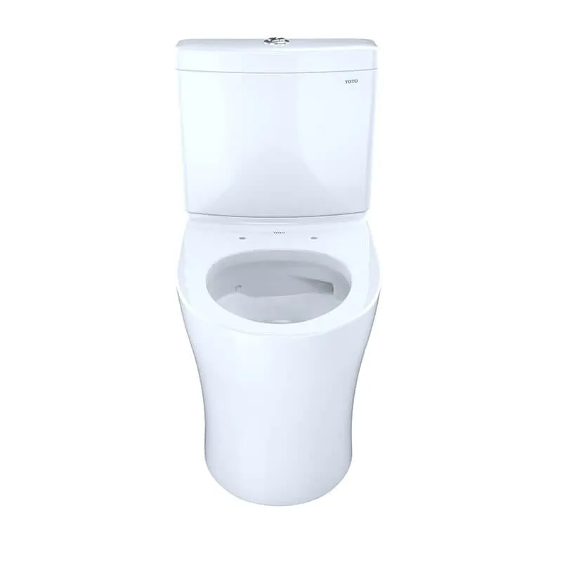 TOTO Aquia IV Two-Piece Toilet, 1.28 GPF & 0.9 GPF, Elongated - Universal Height- No Seat