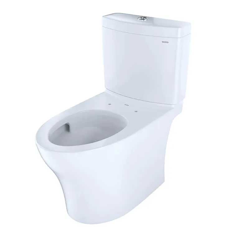 TOTO Aquia IV Two-Piece Toilet, 1.28 GPF & 0.9 GPF, Elongated - Universal Height- No Seat