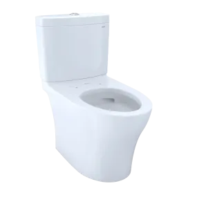 TOTO Aquia IV Two-Piece Toilet, 1.28 GPF & 0.9 GPF, Elongated - Universal Height- No Seat