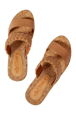 Utopia Wedge - Tan