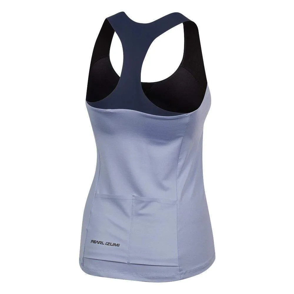 Women's Symphony Racerback Bike Tank Top - Blue