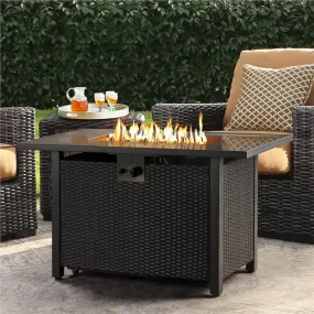 Yaheetech 43’’ Propane Fire Pit Table